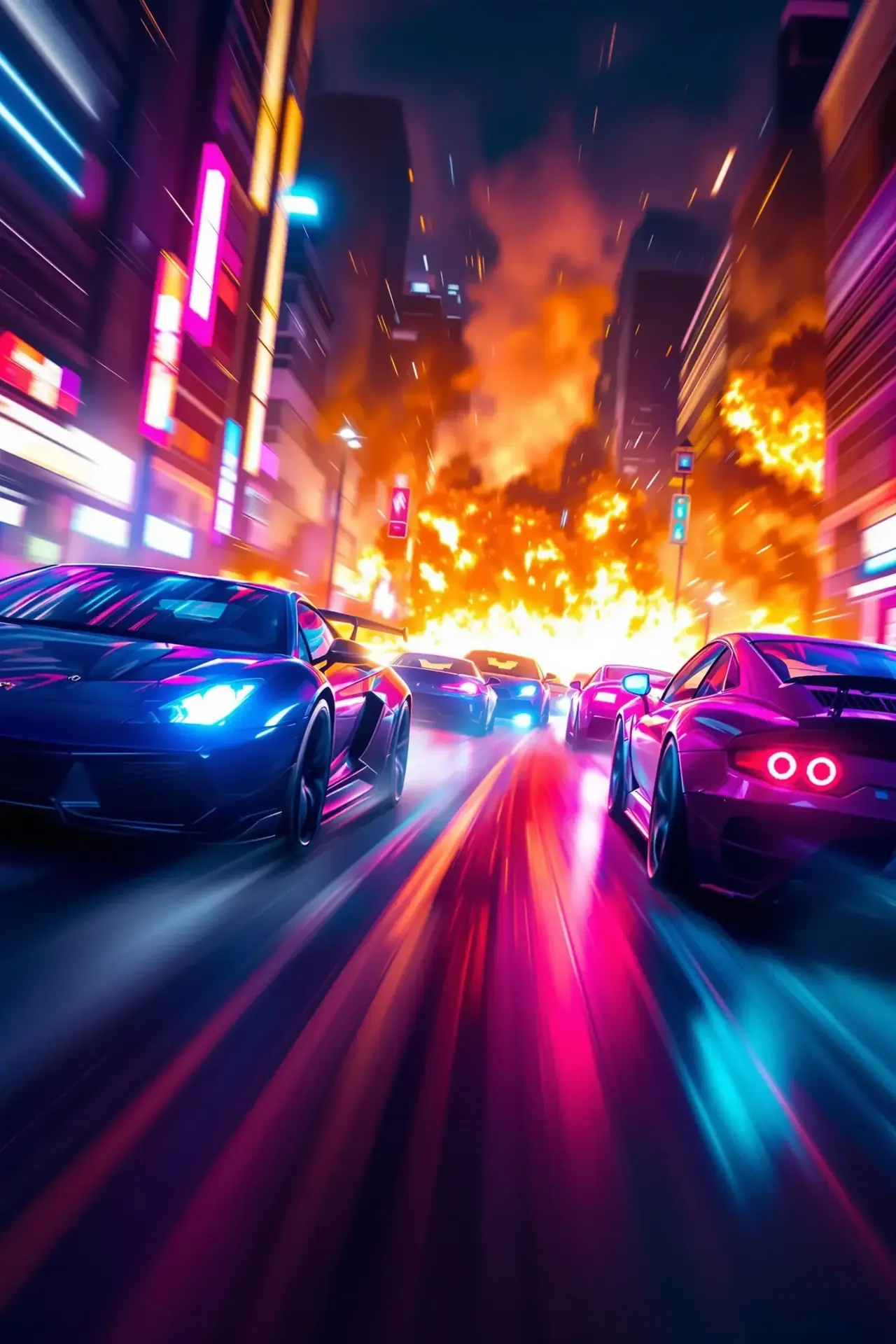 午夜赛道电影海报